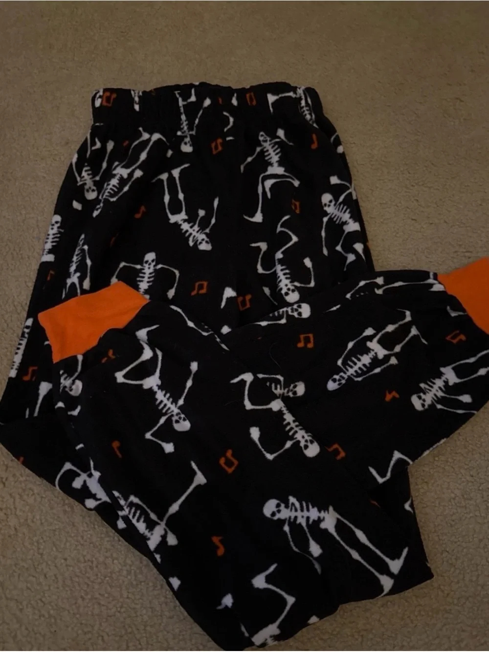 Boys Halloween Fleece Pj pants